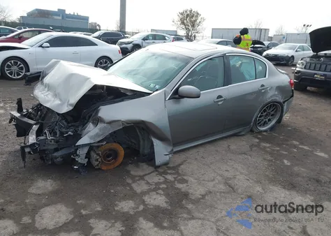 2007 Infiniti G35 Sport W/6-Speed Manual from USA, damaged, VIN JNKBV61E27M713636